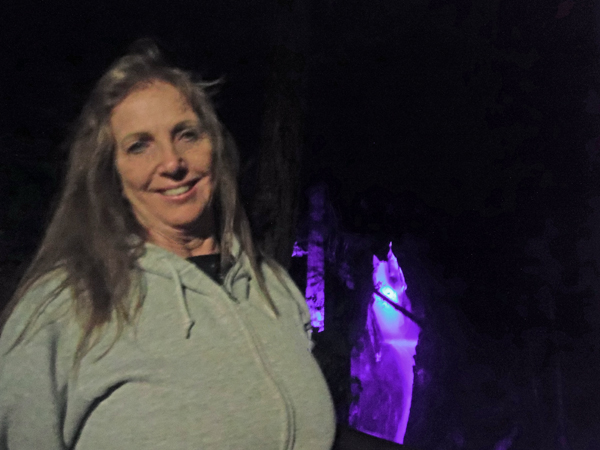 Karen Duquette at Ladder Creek Falls